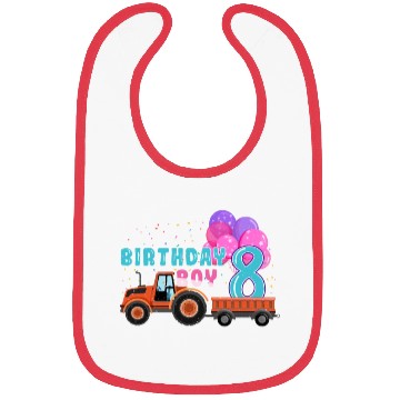 Discover Birth Born Age 8 Year Old Boy Ranch Farm Tractor Bibs