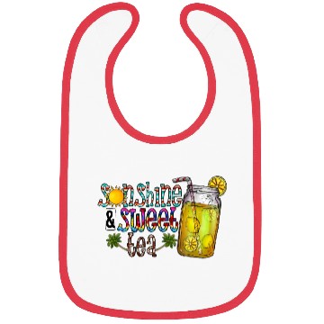 Discover Sunshine Sweet Tea Bibs