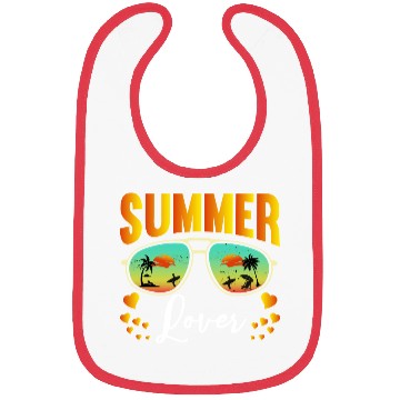 Discover Funny Design for summer Bibs