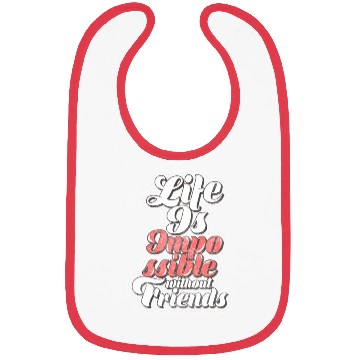 Discover Friends Love Family Bibs