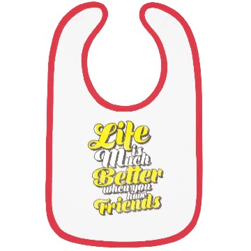 Discover Friends Love Family Bibs