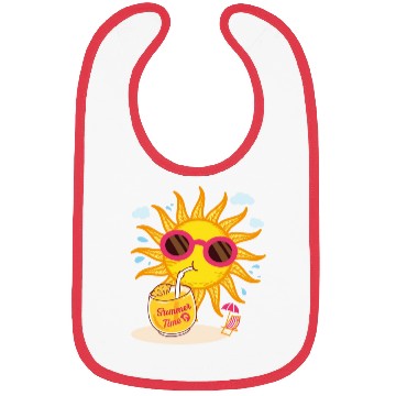 Discover Summer Time Bibs