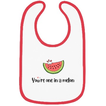 Discover you are one in a melon Bibs
