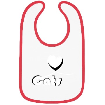 Discover I love cats Bibs