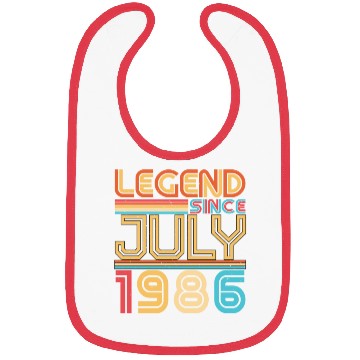 Discover Birthday Greeting July 1986 Bibs