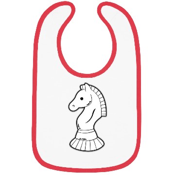 Discover Chess Horse Symbol Bibs
