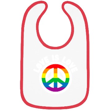 Discover Pride flag - Pride quote lgbt community Bibs