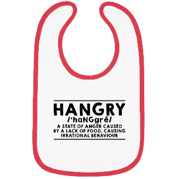 Discover Hangry Definition 4 Bibs