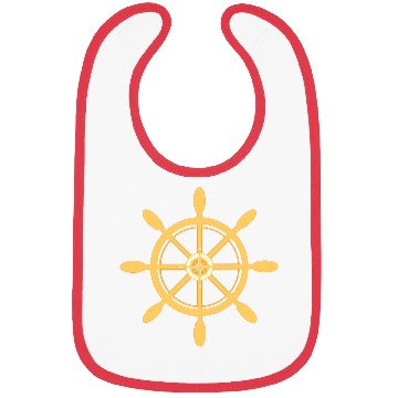 Discover Ship's Wheel, nautical star & cardinal directions Bibs