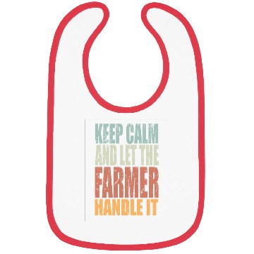 Discover Keep Calm Farmer Spruch Farmer Gift Bibs