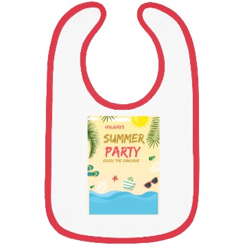 Discover Summer party Bibs