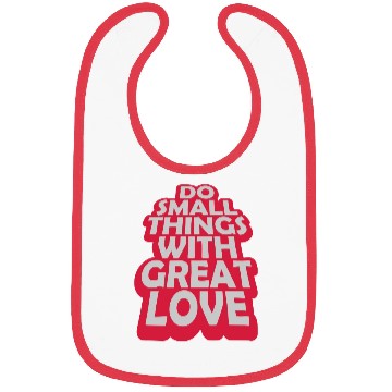Discover Quote do small things Bibs