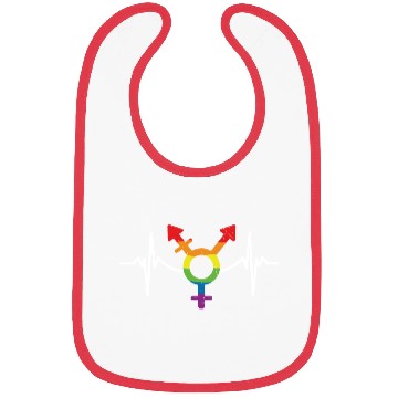 Discover Pride rainbow parade symbol Bibs