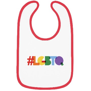 Discover #LGBTQ Rainbow Pride Banner Bibs