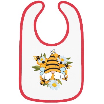 Discover Gnome Daisy Gardening Bee Gnomes Bibs
