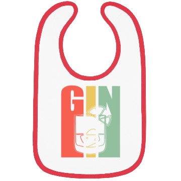 Discover Gin Lover Gin Tonic Cocktail Bibs