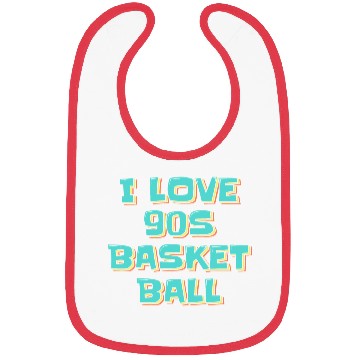 Discover I Love 90s Basketball Bibs