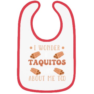Discover Taquito Mexican Food Lover Bibs