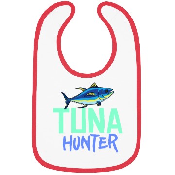 Discover Red Tuna Fish Bluefin Fishing Salad Bibs