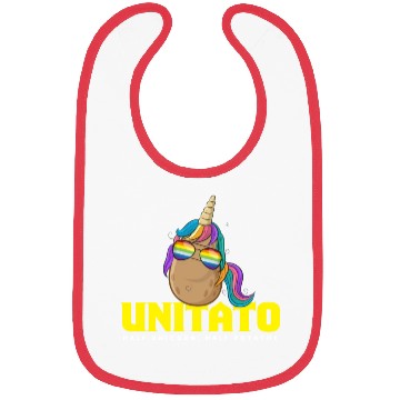 Discover Unitato Potato Unicorn Bibs