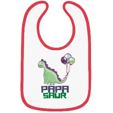 Discover PAPA SAUR, Father's Day Bibs