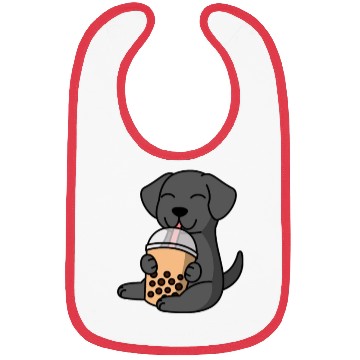 Discover Boba Bubble Tea Great Dane Bibs