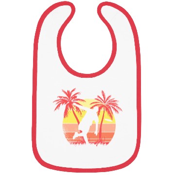 Discover Frisbee Throw Ultimate Disc Golf Summer Sunset Bibs