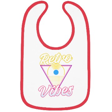 Discover EDM Rave Techno 80s Retro Vibes Bibs
