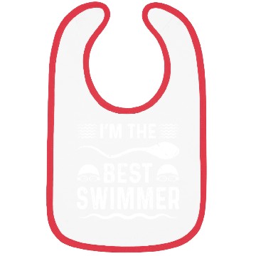 Discover Best Swimmer Funny Humor Swim Bibs