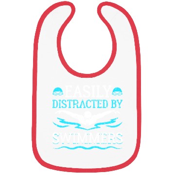 Discover Easily Distracted By Swimmers Swim Bibs