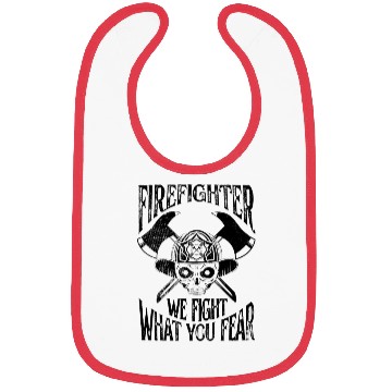 Discover Firefighter We Fight Fear Bibs