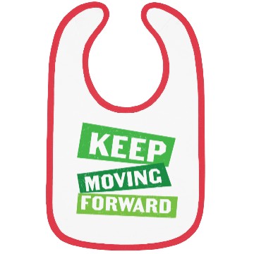 Discover Keep Moving Forward Mental Health Bibs