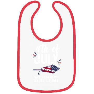 Discover July 4th National Fireworks Day Bibs