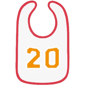 Discover Number 20 Orange Bibs