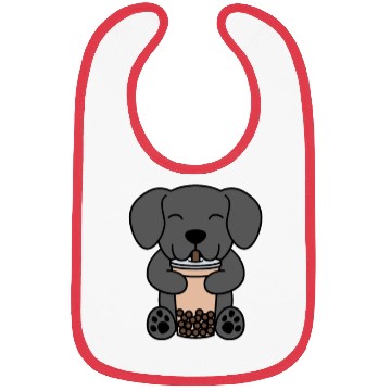 Discover Boba Bubble Tea Great Dane Bibs