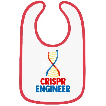 Discover Crispr Engineer Gift Bibs