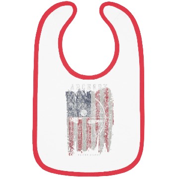 Discover Archery Team USA Vintage American Flag Compound Bibs