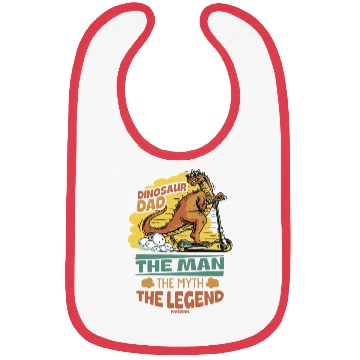 Discover Dinosaur Dad The Man The Myth The Legend Bibs
