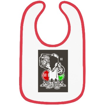 Discover Chocolate Squad Bibs