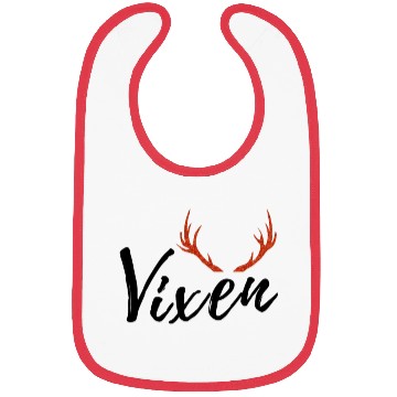 Discover Vixen Reindeer Cute Bibs