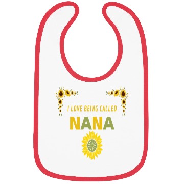 Discover i love being called nana Bibs