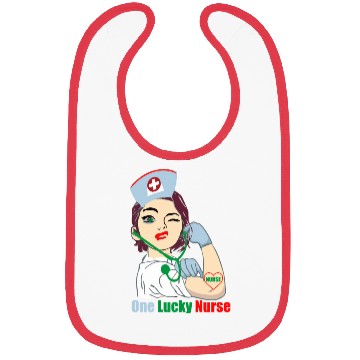 Discover One Lucky Nurse Bibs
