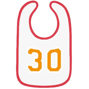 Discover Number 30 Orange Bibs