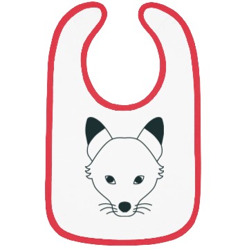 Discover long wolf face Bibs