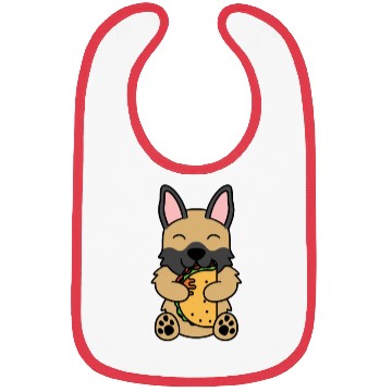 Discover German Shepherd Taco Lover Bibs