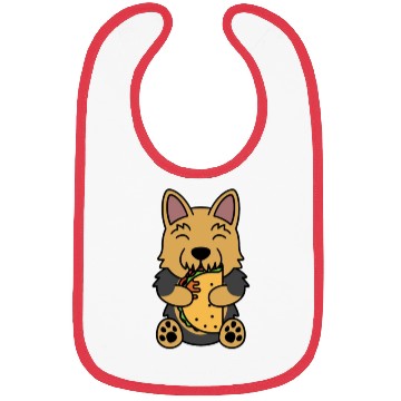 Discover Yorkshire Terrier Taco Lover Bibs