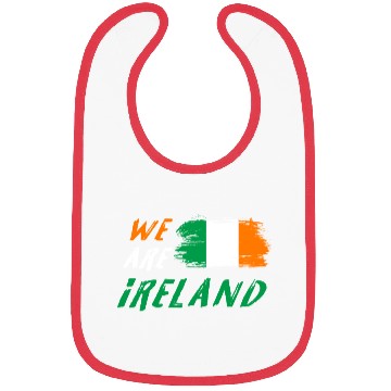 Discover We are Ireland flags design Bibs
