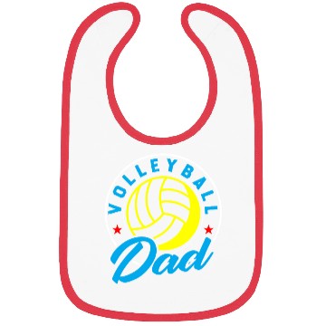 Discover Volleyball Daddy Volleyball Dad Bibs