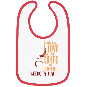 Discover Motorcycle Dad Bibs