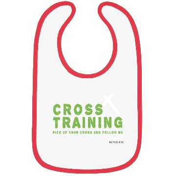 Discover Christian Cross Training Running Bible Design Bibs